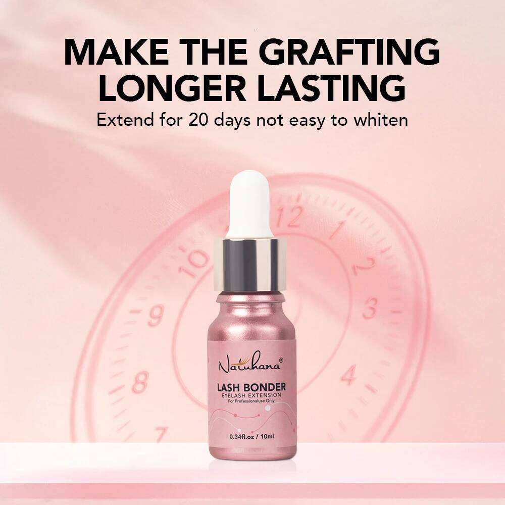 NATUHANA Lash for Eyelash Extensions Sealant Longer Retention Waterproof Oil-Proof Super Bonder Glue Accelerator X250724
