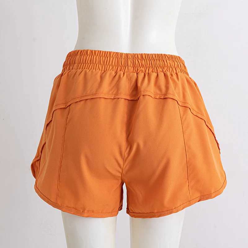 Women Running Lightweight Athletic Shorts With Mesh Liner Zip Pocket Quick Dry Workout Sports Shorts Non-Active Yoga Pant Sport XJ250724