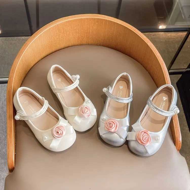 100% Cotton Linen Cotton Linen Cotton Linen for Wedding Par Fashion Sweet Girl Princess Shoes Causal Versatile Childrens Flats Spring Autumn New XJ250