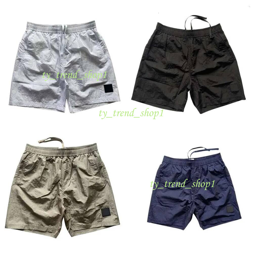 Stone summer new compass series shorts casual versatile fashion designer stone shorts couple shorts comfortable and breathable 62d