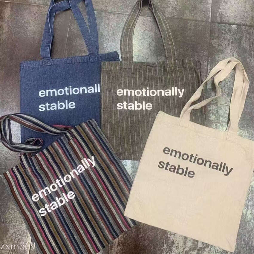 2025 New Casual Versatile English Letter Print Pure Linen Artistic Style Small Backpack Simple Canvas Bag