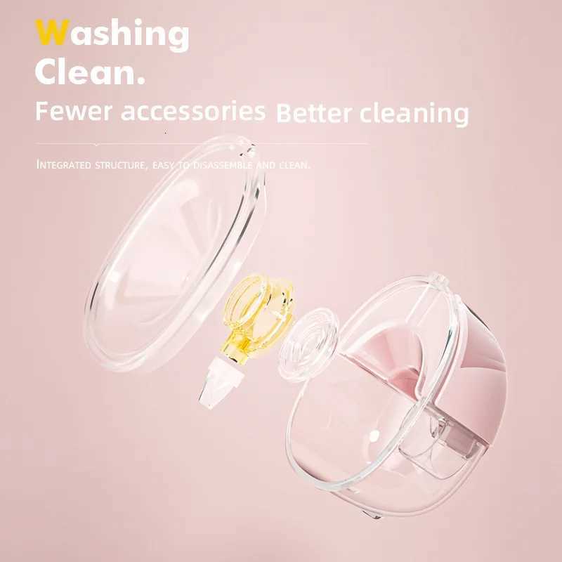 Postpartum Wearable Hands-free Electric Breast Milk Puller Breastfeeding Pump Electric Extractor Boobs Hood Suction Device X250724