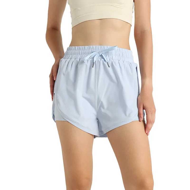 Sports Women Yoga Shorts Lightweight Loose Athletic High Waist Quick Dry Breathable Outdoor Recreational Running Yoga Shorts XJ250724