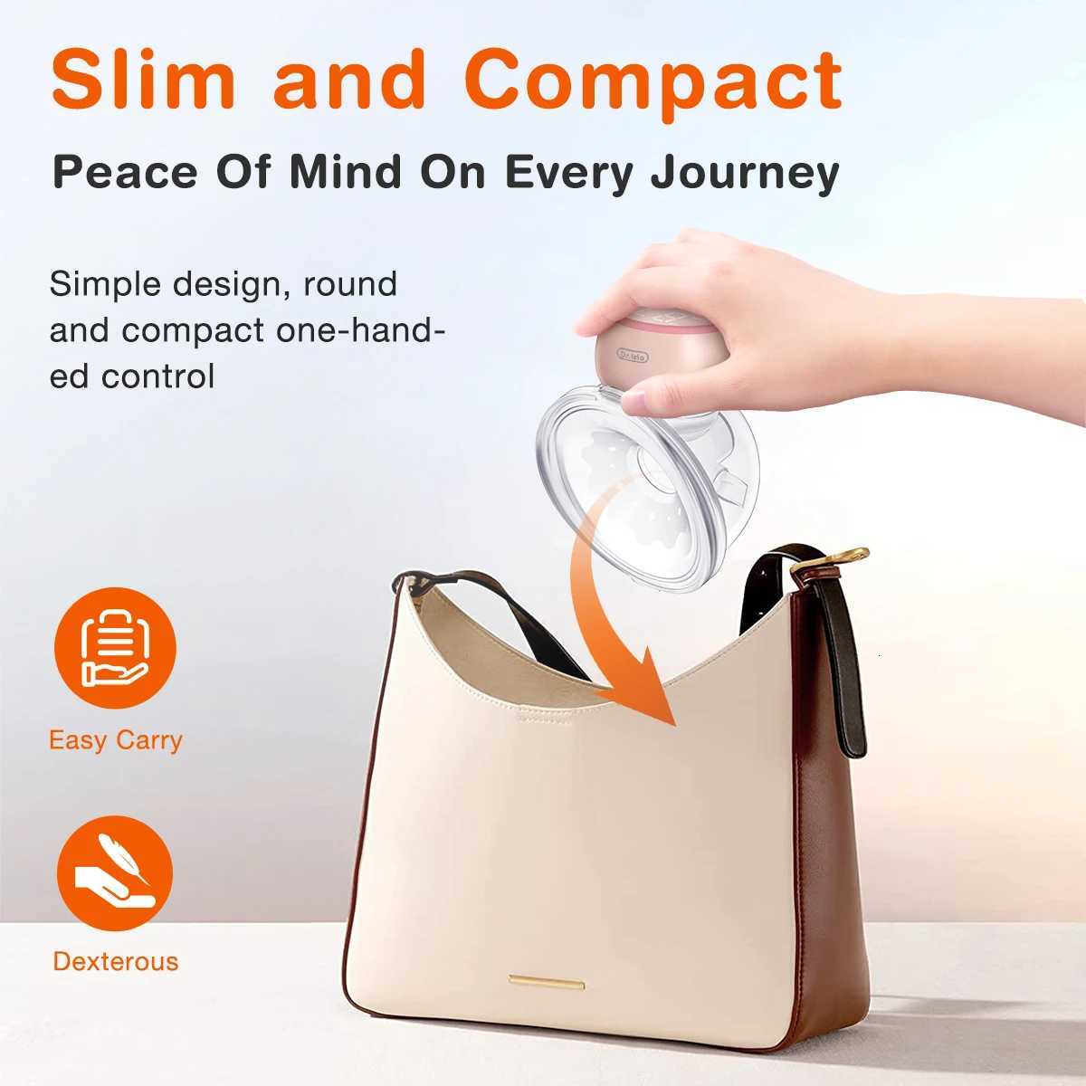 Electric Breast Pumps Portable Hands Free Wearable Silent Comfort Breast Milk Extractor Collector Night Light BPA-Free X250724
