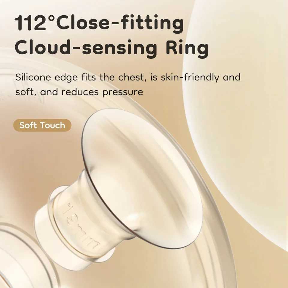 2025 New Wearable Electric Breast Pump Portable Hands-Free 4 Modes 12 Levels Silent Comfortable BPA-Free Milk Extractor for Moms X250724