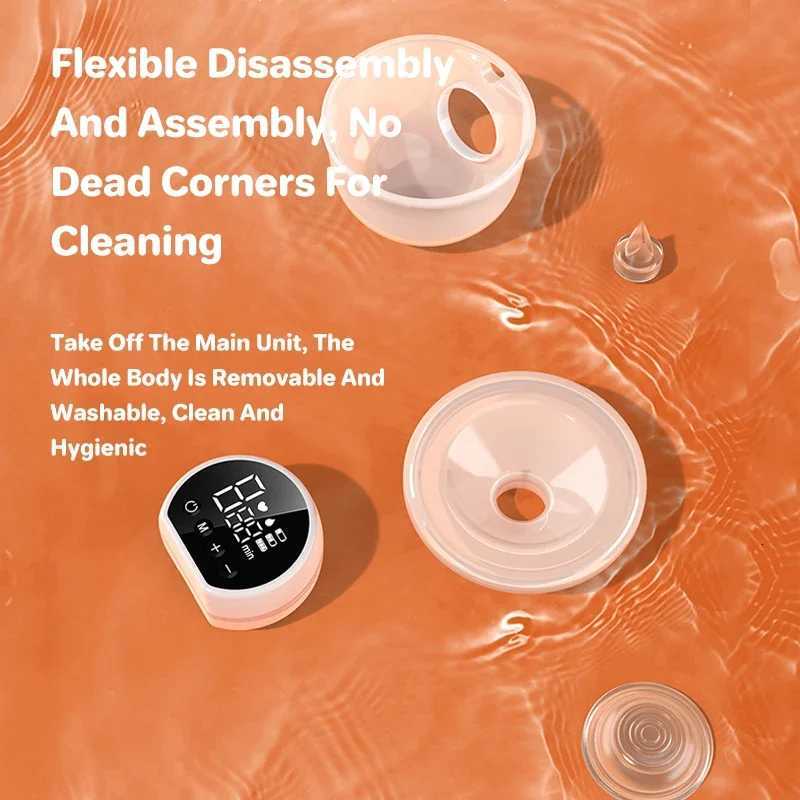 2PCS Wearable Electric Breast Pump Automatic Breast Pump 3Modes Silent Design Milk Pumping and Pumping Machines BPA Free X250724