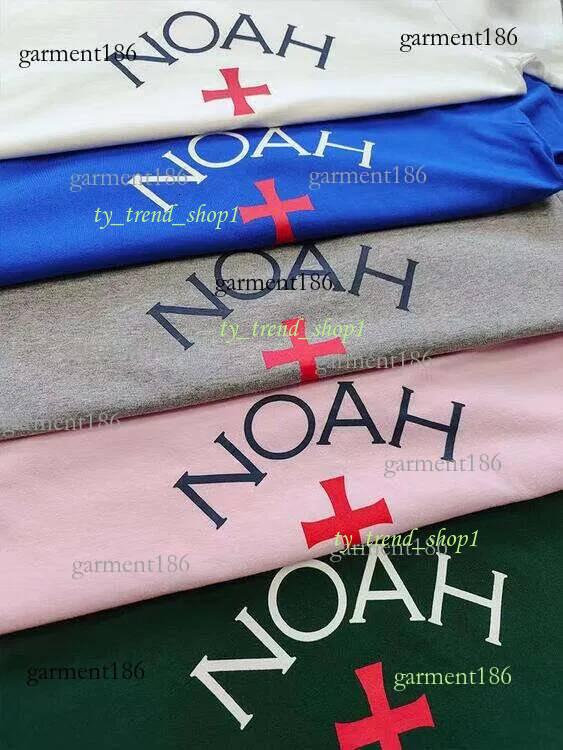 NOAH Men's T-Shirts Men Woman Clothing All-match High Street O-Neck Fashion Simple Letter Printing Casual Couple Summer 1 1 New Noah T Shirt ce2