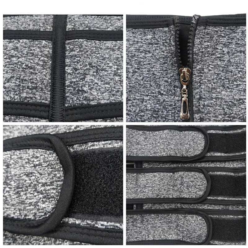 Men Waist Support Waist Belt Workout Tummy Control Belly Cincher Sauna Sweat Girdle Sport Fat Trimmer Slimming Bands W250724