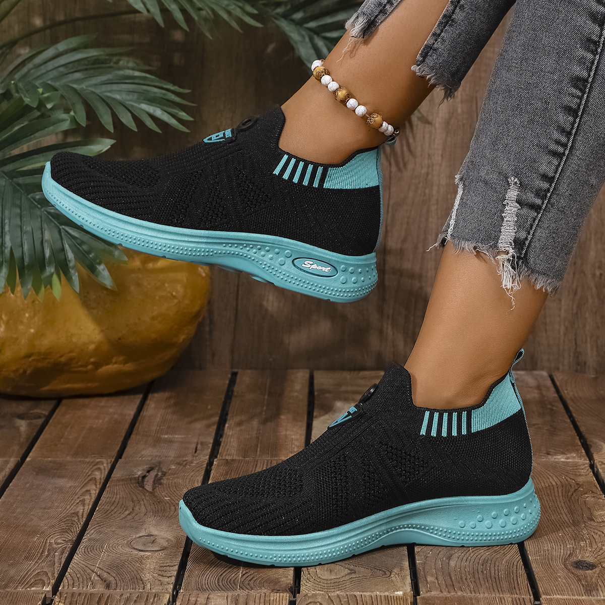 Comfort-Focused Mesh Material Sneakers - Unisex Lightweight Casual Footwear hot-sale products