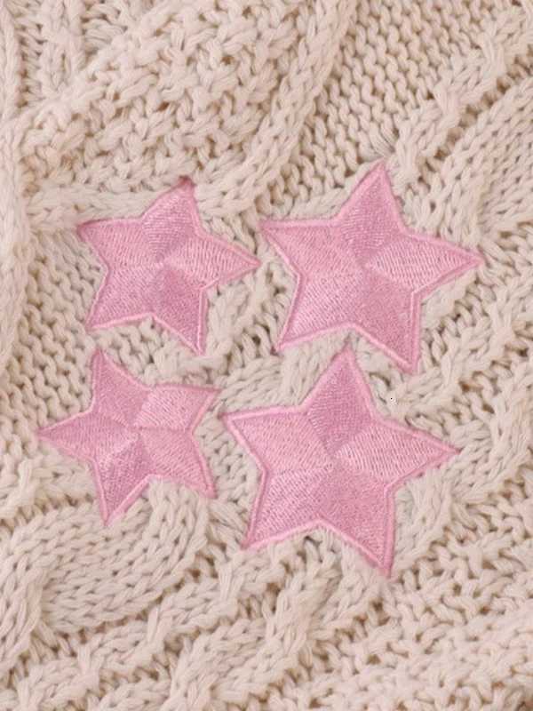 Lover Cardigan with Star Embroidery Heart Knitted Cardigan Sweater Vintage TS Girlfriend Gift for Women Tn-girl Outfit X250724