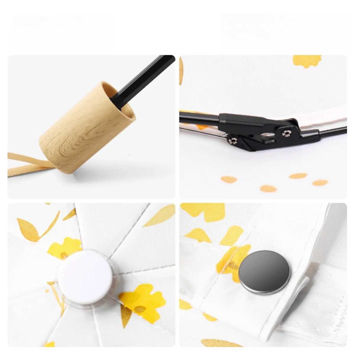 1 piece of personalized creative pattern windproof and rainproof sunny umbrella small fresh variety of pattern umbrella suitable. R250724
