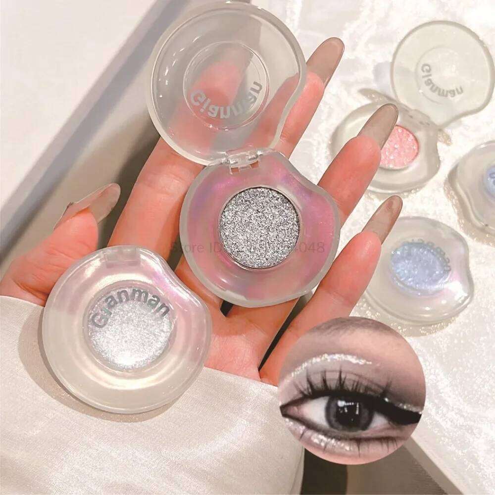 Dia Monochrome Highlighter Contouring Palette Fine Flash Brighten Eyeshadow Orange Sier Natural Eye Shadow Makeup Cosmetic X250723 X2