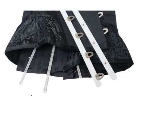 European Style Corset Cropped Waist Corsset Gothic Embroidered Shaping Underwear Bodysuit Slimming Shapewear From na W250724
