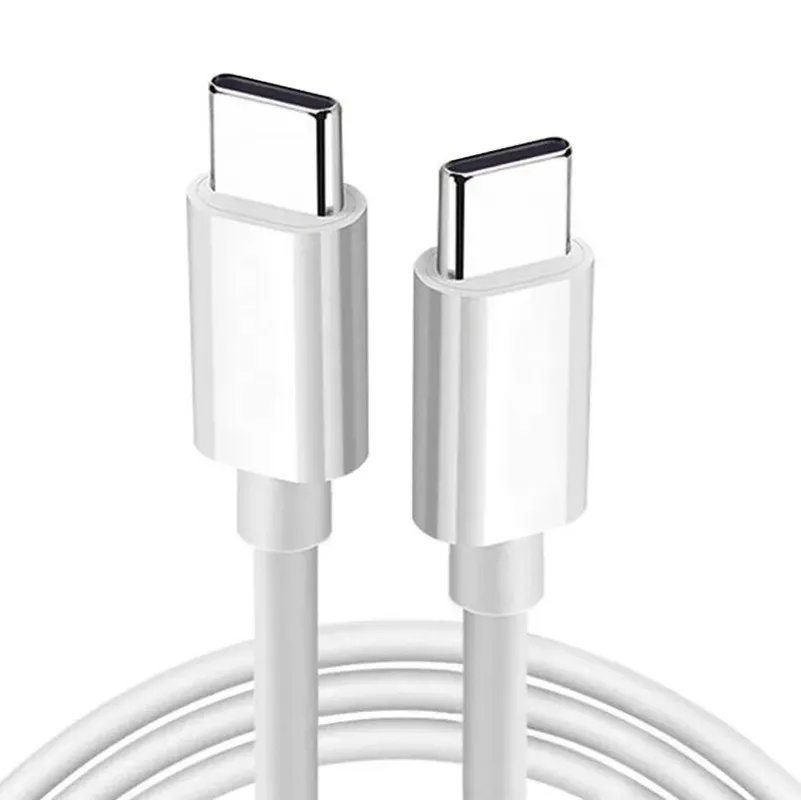 PD 20W 1m 3FT 2m 6FT USB Type C to C Data Line Cables Fast Charging Cords Charger Cord Cable for iPhone 11 12 13 14 Pro Max and Samsung Galaxy Andorid phone iPhone cable