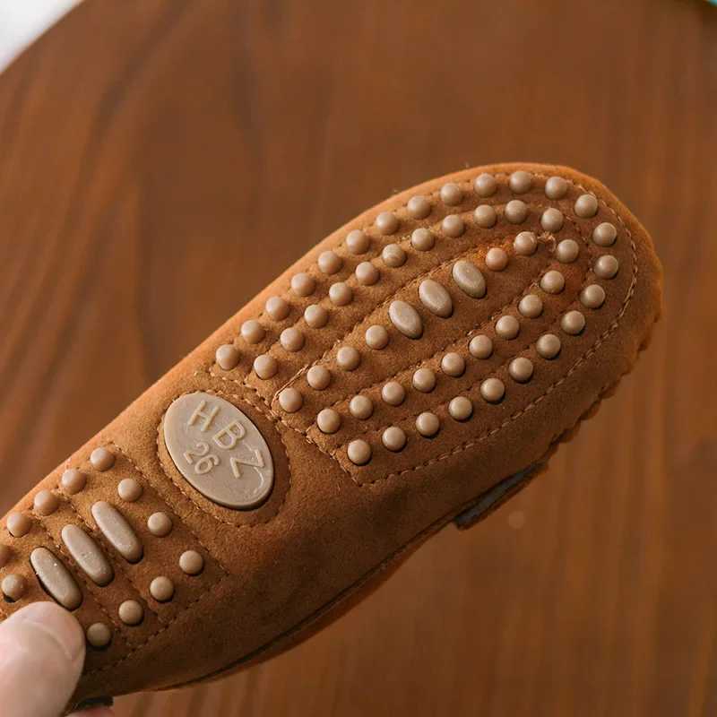 Children Suede Shoes Spring Summer Breathable Slip on Casual Kids Sneakers Boy Girl Baby Toddler Boat Shoes Flats Loafers XJ250724