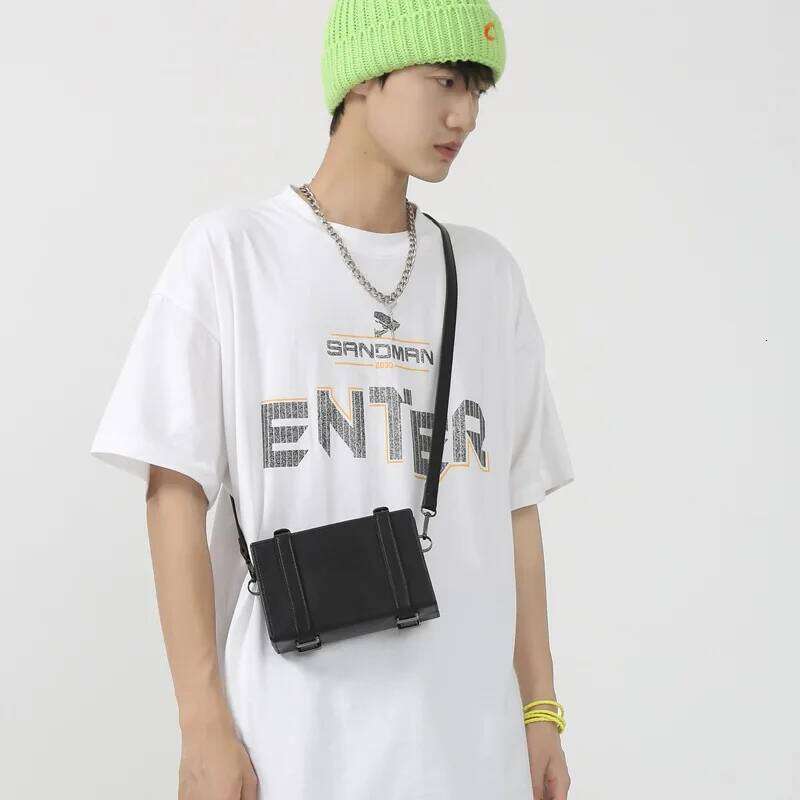 Pu Leather Box Designer Shoulder Messenger for Man Small Square Bag Fashion Woman Handbag New Arrivals