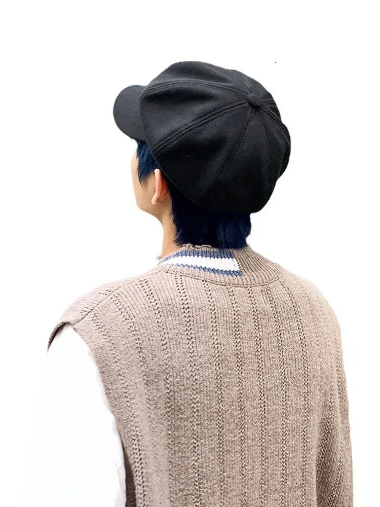 Beret Hat mens Korean Version Spring autumn Ins Octagonal Hat English Casual Outdoor sboy Cap Painter Cap Men 250723