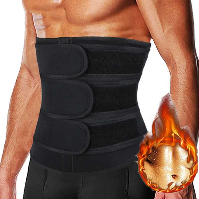 Men Slimming Body Shaper Waist Trimmer Belt Corset For Abdomen Belly Shapers Tummy Control Fitness Compression Shapewear W250724