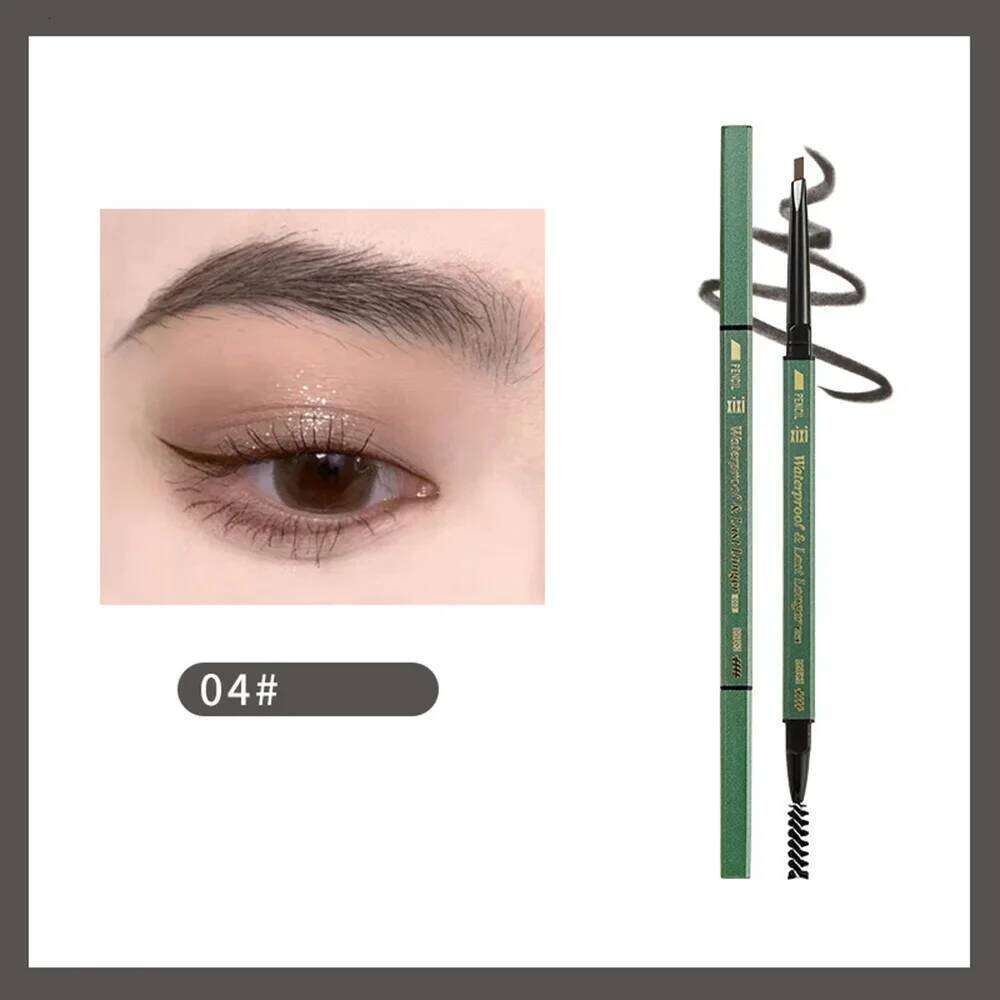 Waterproof Eyeliner Eyebrow Pencil with Brush lti-pose Korean Cosmetics for Women Smooth Eye Brow Pens Make Up X250723