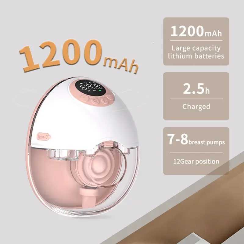 Upgraded Wearable Breast Pump Portable Hands Free Breastfeeding Milk Collector BPA-Free Electric Breast Pump X250724
