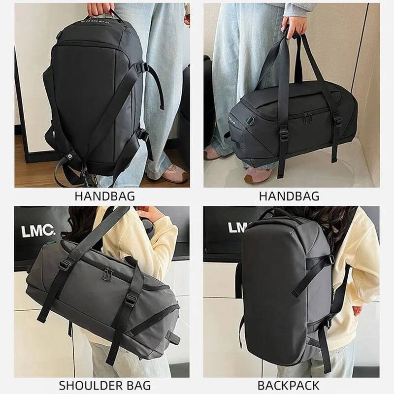 Gym Travel Duffel Bag with Shoes Pocket Outdoor Sports Training Yoga Shoulder Bags Large Storage Laptop Business Trip Backpack high-quality