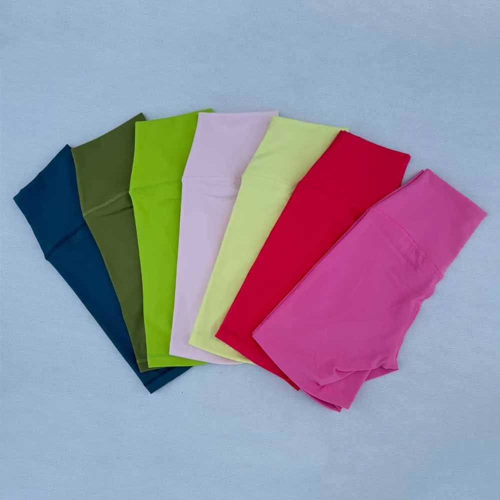 Womens Shorts Yoga Clothes Tights Outdoor Jogging High Waist Leisure Commuting Womens Gym Leggings Workout Cycling ShortsXJ250724
