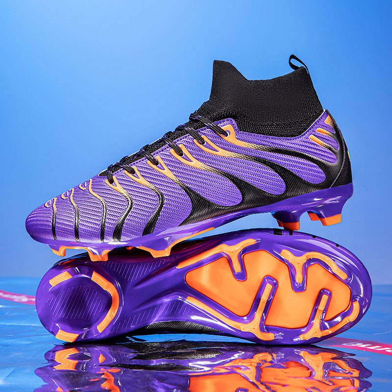 American Football Shoes Men Soccer Futsal Professional Boots Drop Non-slip Unisex Ultralight Sports Cleats Breathable