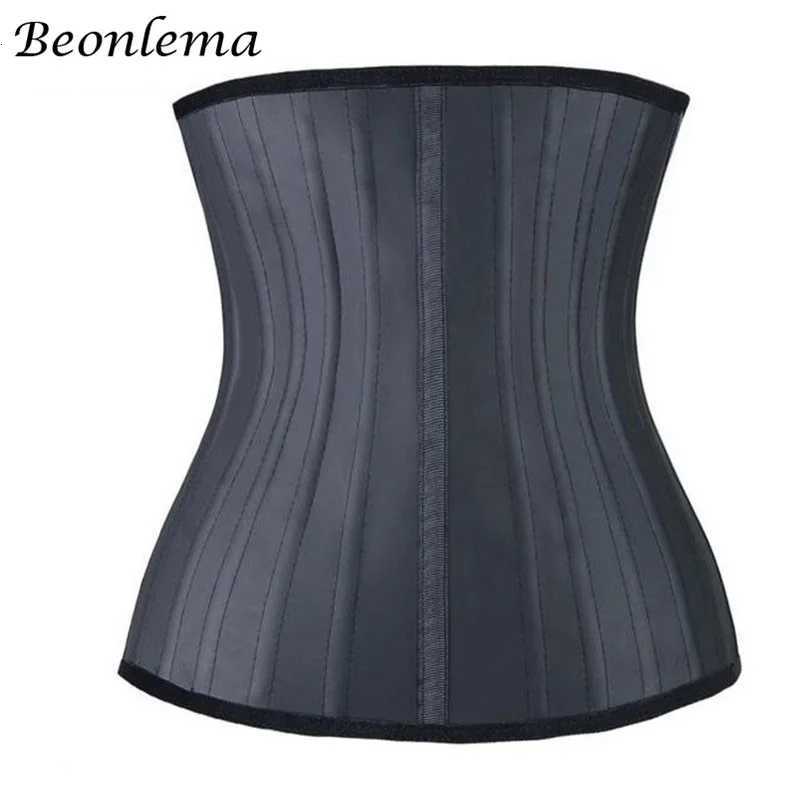 25 Steel Bone Waist Stoh Slimming Belt Modeling Straps Corset Latex Tummy Wrap Body Shaper Belly Reducing Sheath XXS W250724