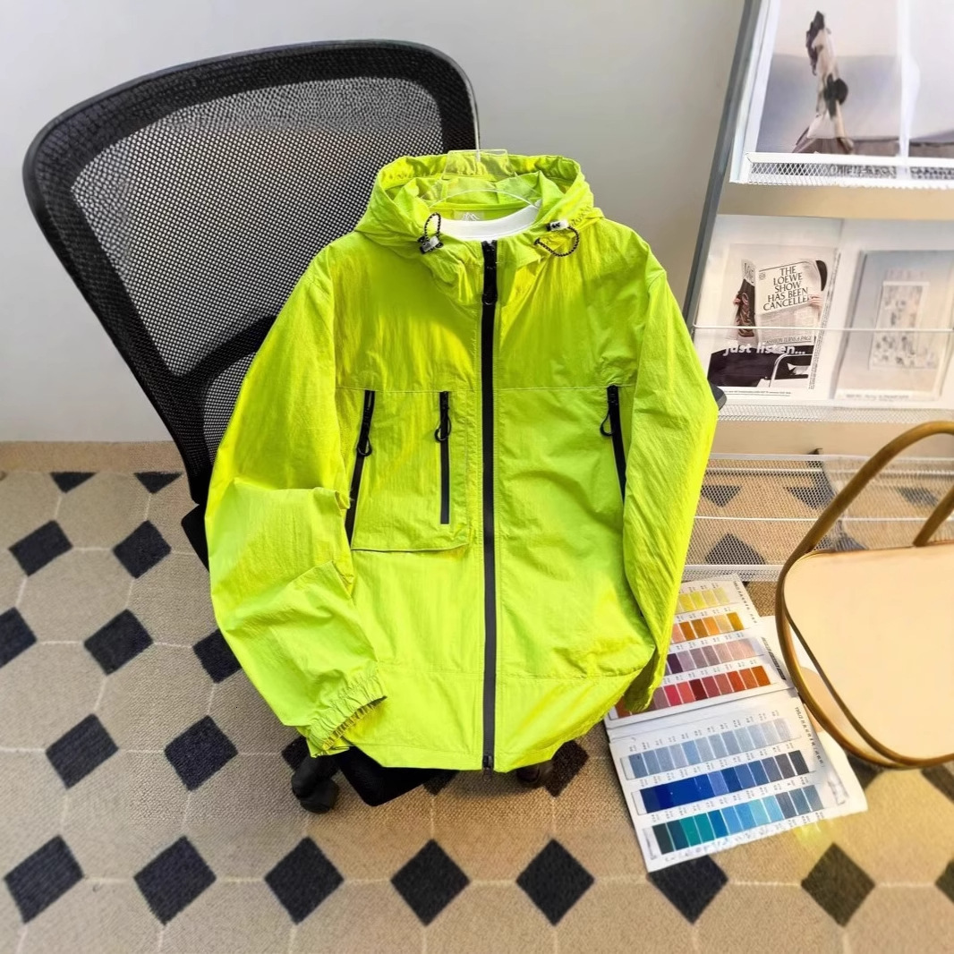 Couple Versatile Sports Summer Jacket Unisex Hooded Top Casual Lightweight Jacket Sun Protection Clothing KB