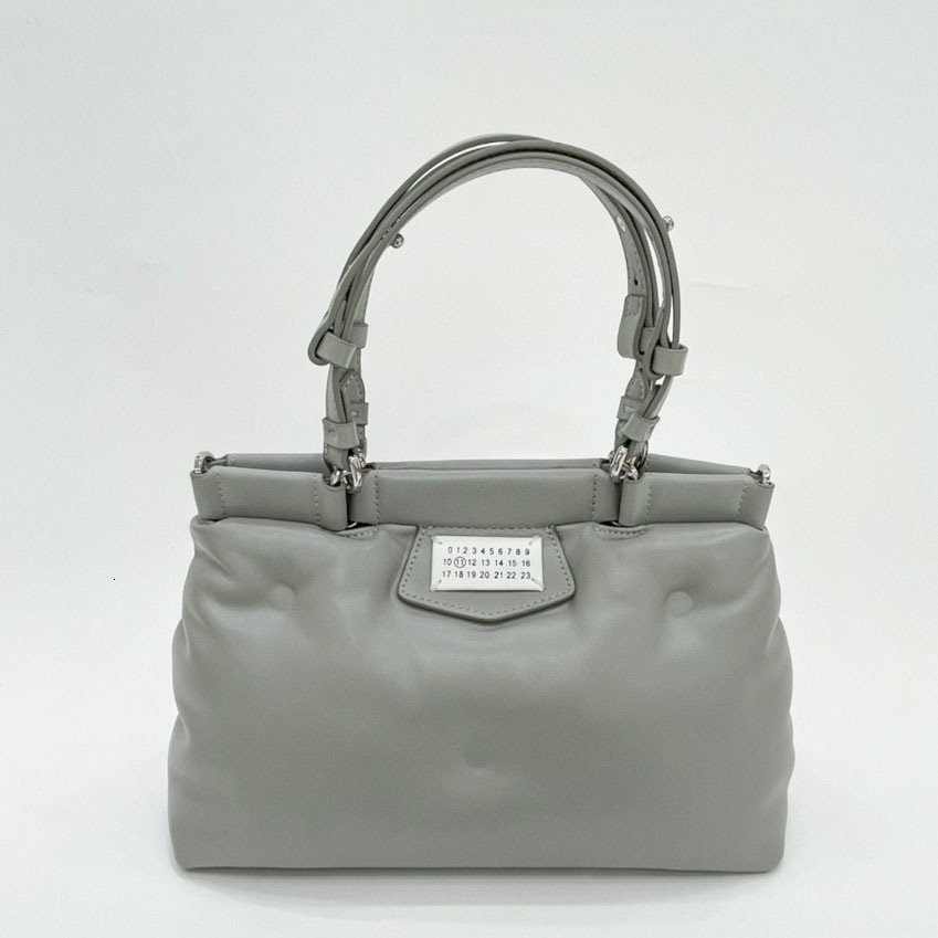 Sheepskin Embossed Sponge Fashionable Ladies Handbag Tote Single Shoulder Genuine Leather Women's Bag