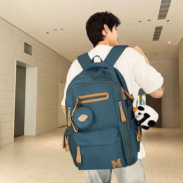 Lightweight for Female Middle High School Students, Large Capacity Men's Backpack with Air Cushion and Spine Protection, New Model