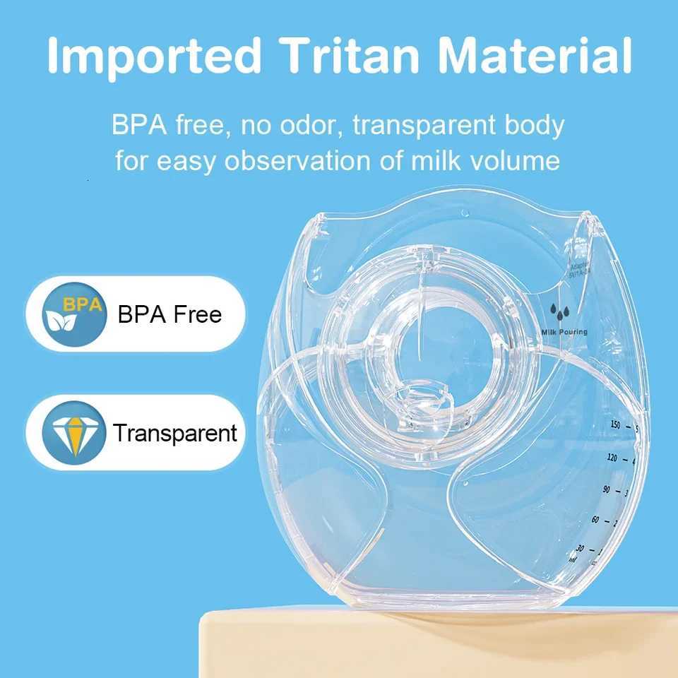 2025 NEW Wearable Electric Breast Pump Ultra-thin 3 Modes 12 Suction Levels Low Noise With 18/21/24mm Flange BPA FREE X250724