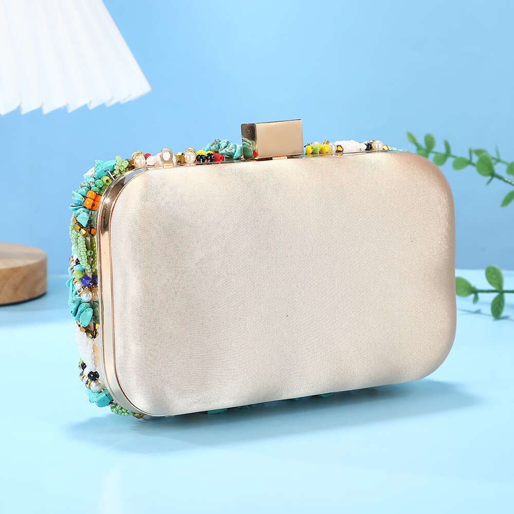 Designer Luxury Evening Diamond Diansheng New Style Women's Handbag Banquet Clutch Dress Evening Bag