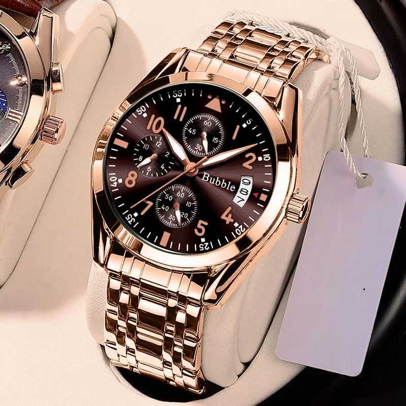 UTHAI Mens Watch Brand Light Luxury Fashion Leisure Fully Automatic Luminous Waterproof Digital Six Pin Quartz Watch Gift V0040 W250724