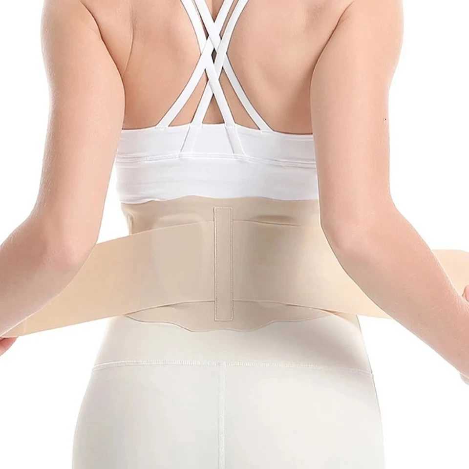 Loogdeel Thin Waist Support Belt Lower Back Pain Relief Breathable Lumbar Support Belt Sciatica Scoliosis Herniated Disc Unisex W250724