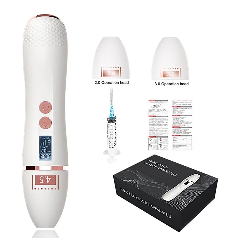 Hifu Focused Beauty Machine Mini Hifu Therapy High Intensity Focused Ultrasound Skin Tightening Facial Lifting Skin Whitening Device Anti Wrinkle Agin
