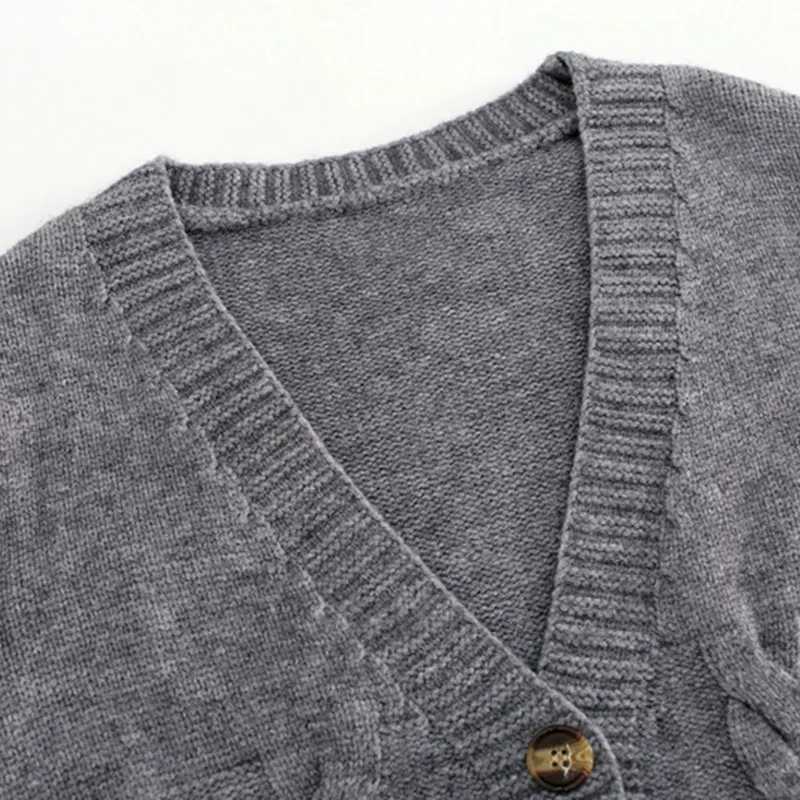 Short Style High-Waisted Slim Plastic Sweater Women 2023 Spring New Single-Breasted Knitted Cardigan Twist Small Jacket X250724