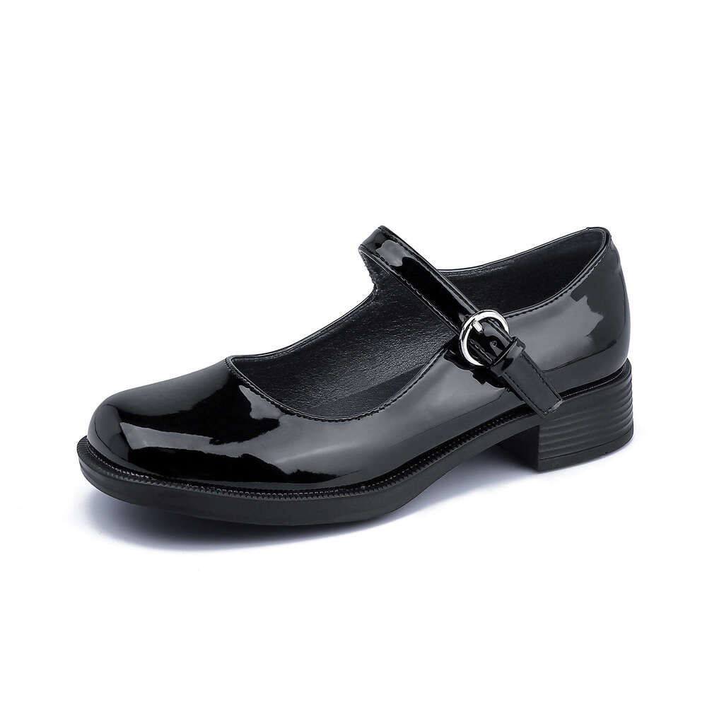 Designer Mary Jane 2025 Spring Campus Style JK Uniform Leather for Petite Women Height Increasing Single Shoes Slimming