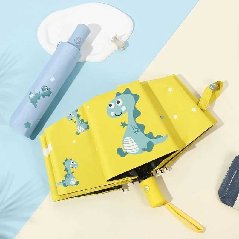 ute Dinosaur Umbrella Automatic Umbrella Portable Folding Umbrella sunshade umbrella Business Umbrella For Boys And Girls R250724