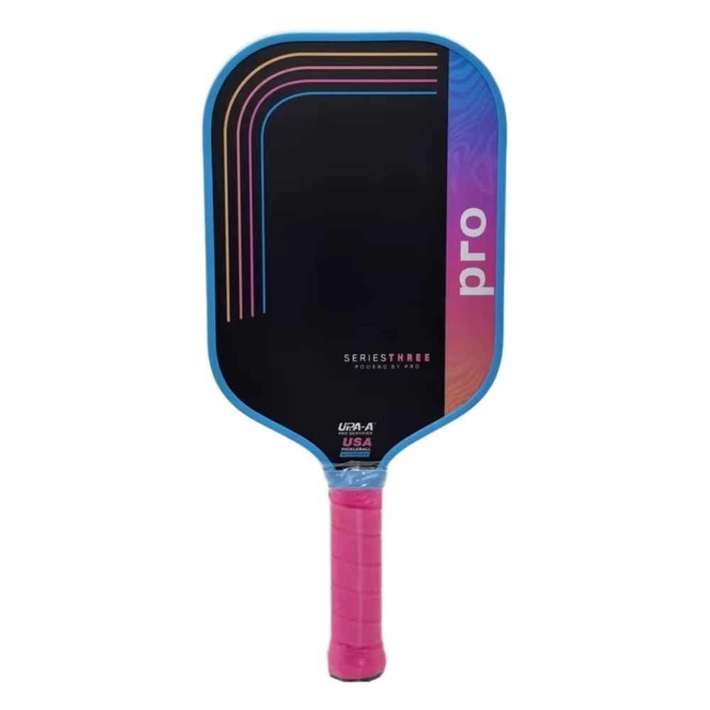 2025 High Elasticity Core Flamingo Gen3 Propulsion Core 16mm Thermoformed Raw T700 Carbon Fiber Pickleball Paddle