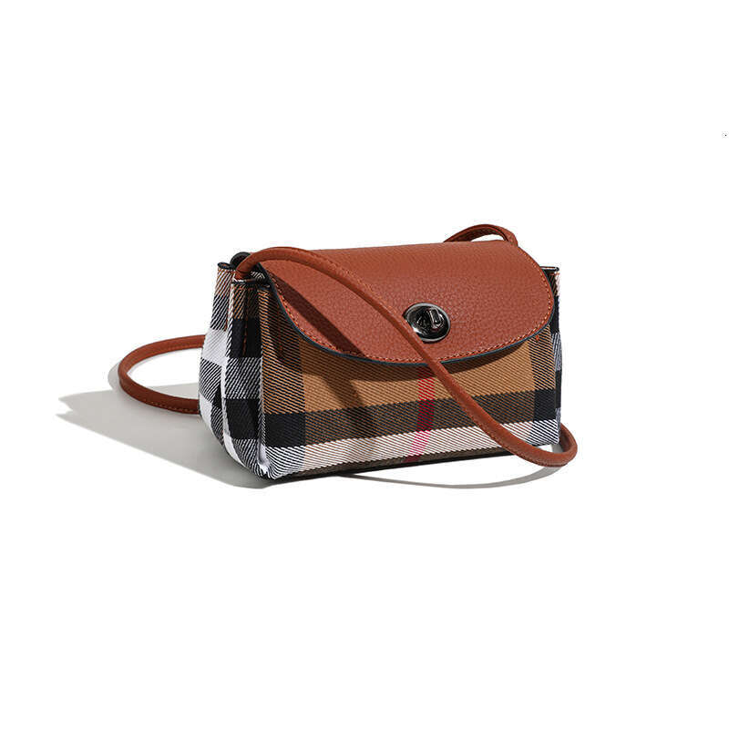 New Genuine Leather Commuter Crossbody Daily Versatile Multi-pocket Zipper Large Capacity Phone Bag for Women
