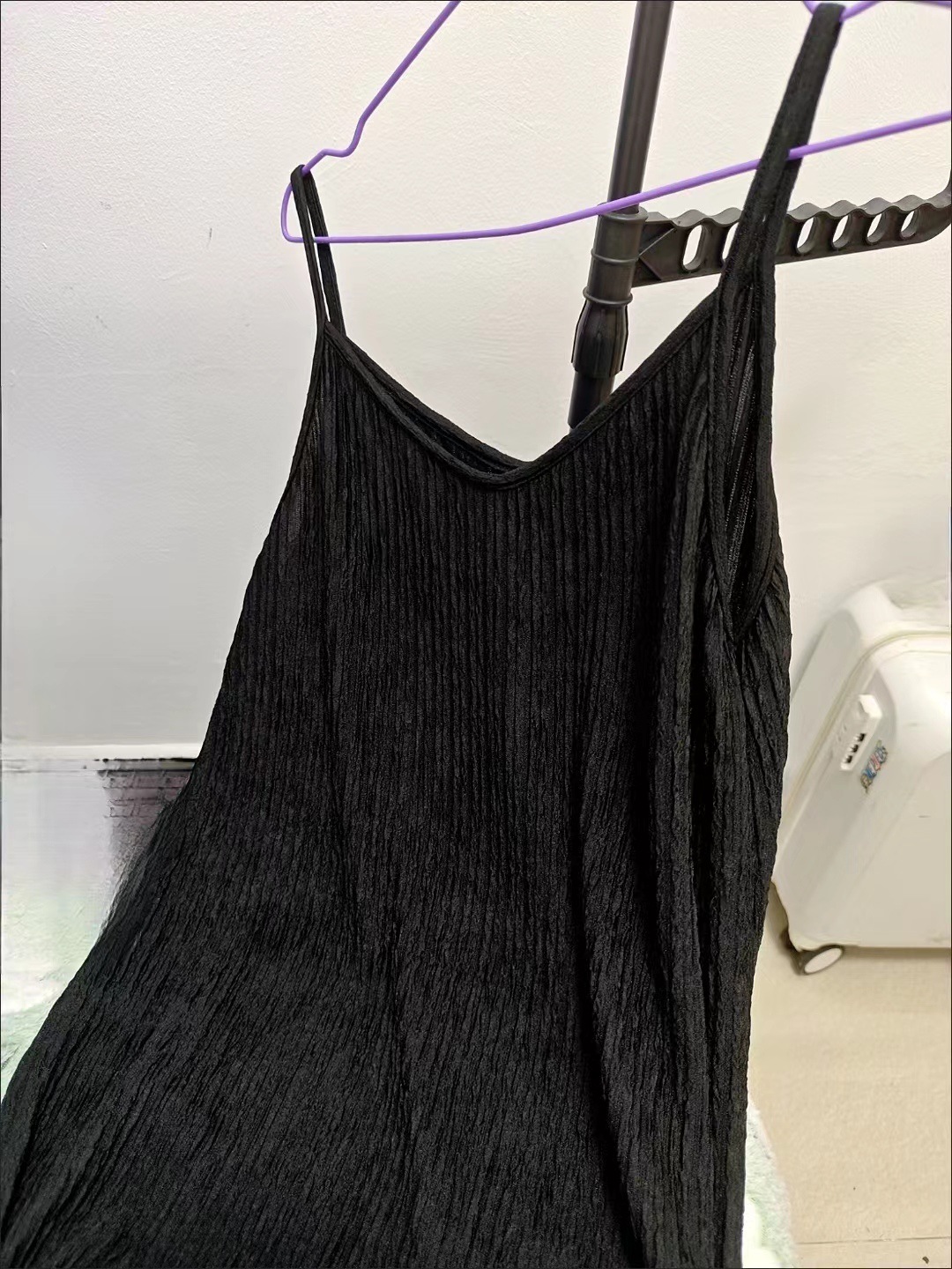 HM130 Lazy style thin style slimming inner wear outer wear temperament lady solid color versatile long skirt