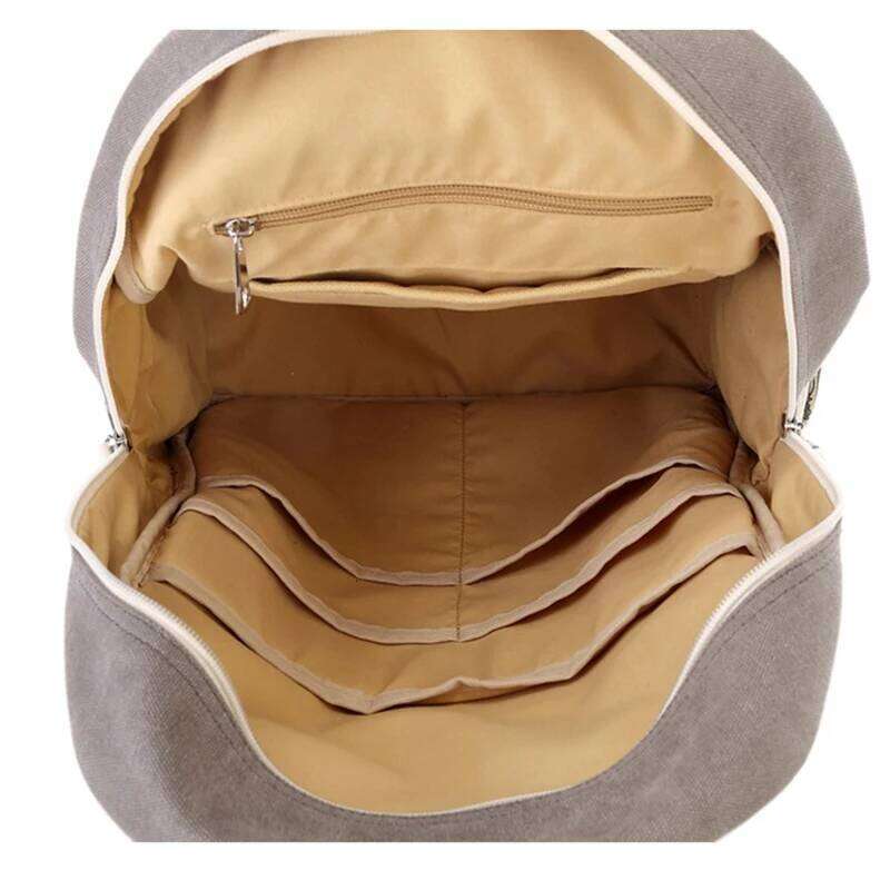 Canvas Backpack For Women Rucksack National Womens Backpacks Girls Travel Bags Retro College Student Back Pack