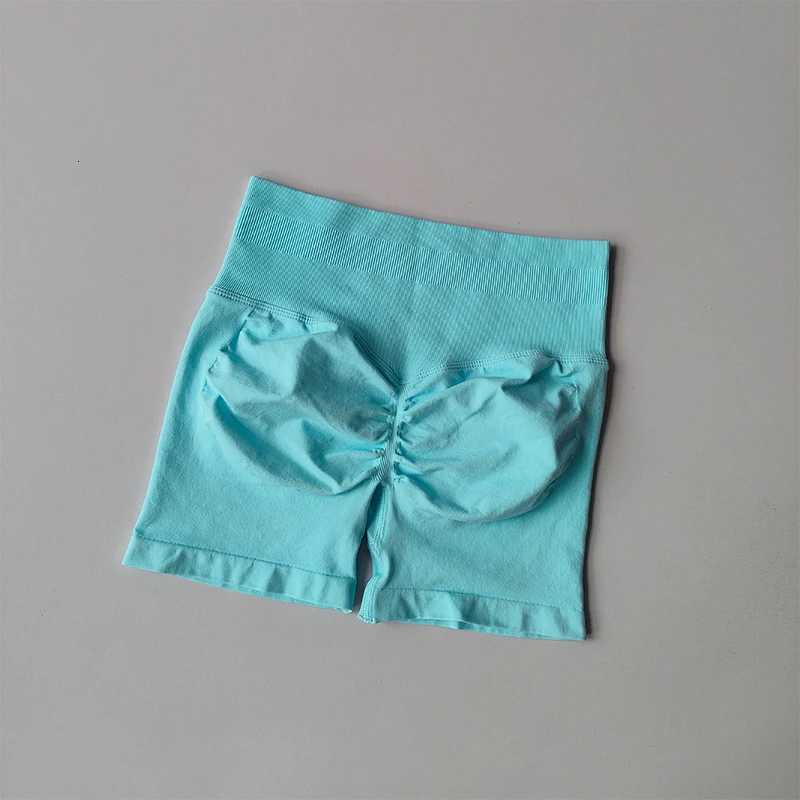 Peach Buttock Lifting Three-point Shorts Summer High Waisted Yoga Shorts Fashionable and Sexy Running Fitness Pants Solid Color XJ250724