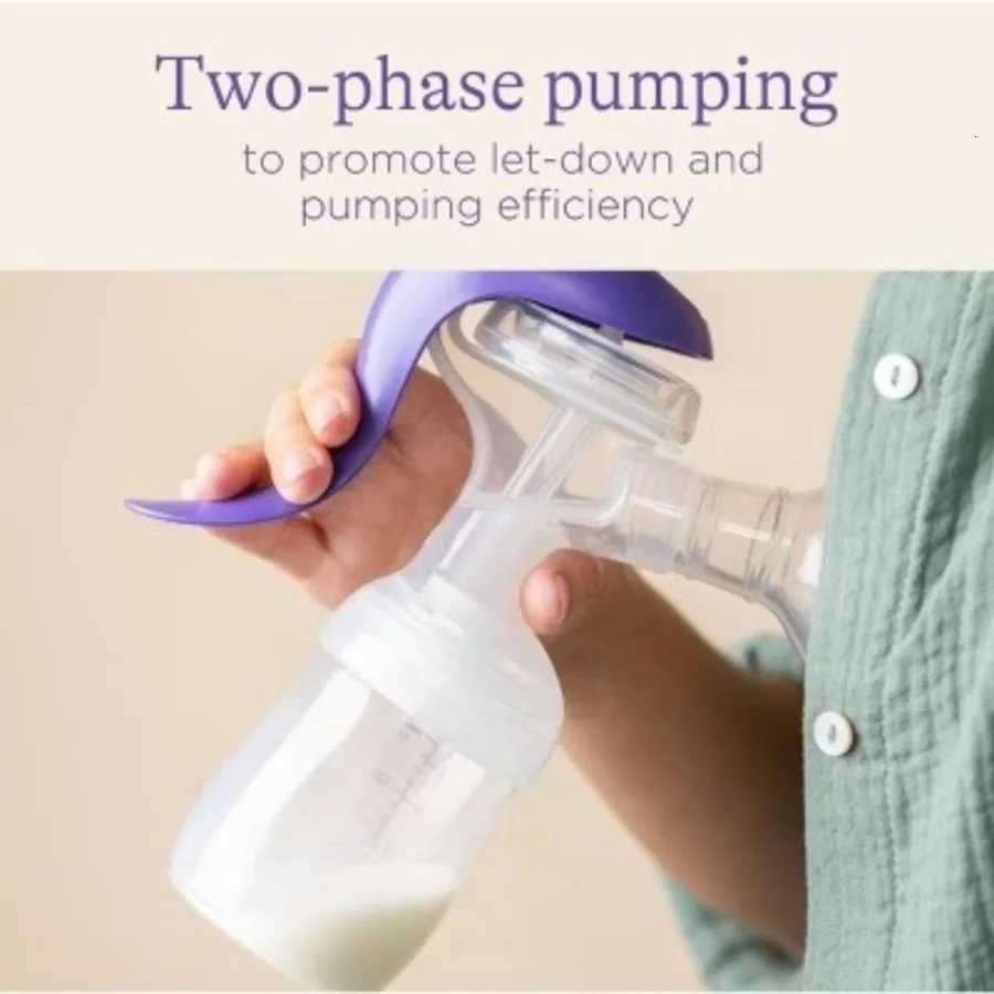 Manual Breast Pump ERGONOMIC HANDLE - Easy-express handle design to reduce hand fatigue X250724