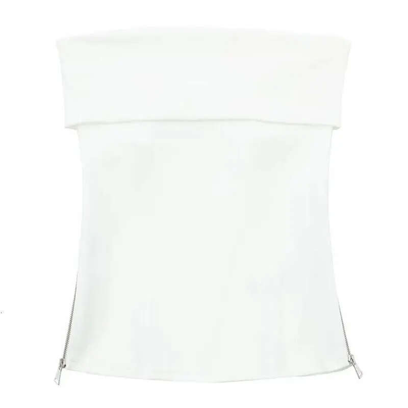 TRAFZA Wearable Women's Summer Inner Wear Sexy Hot Girl Knitted Fashion Tube Top B5
