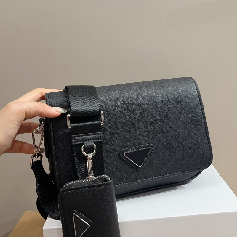 Designer Cross Body Messenger Bags Mens Outdoor Classic Shoulder Bags with purse Gentleman Fashion Crossbody Bag