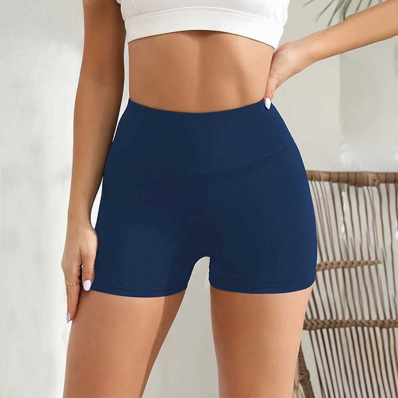 Workout Booty Spandex Shorts for Women High Waist Soft Yoga Shorts XJ250724