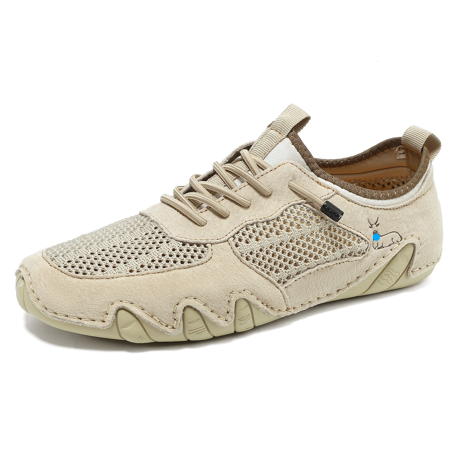 Large Size Men's and Women's Outdoor Casual Summer Breathable Mesh Sports Shoes