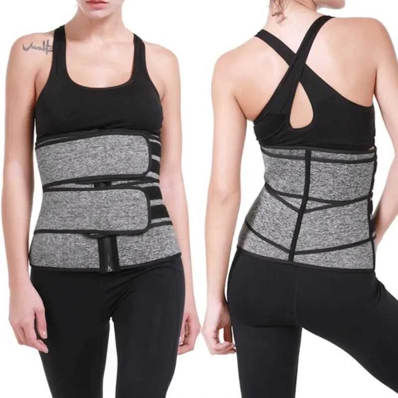Women Waist Fiber Body Shaper Belt Slimming Sheath Belly Reducing Shaper Tummy Sweat Shapewear Workout Shaper CorsetW250724
